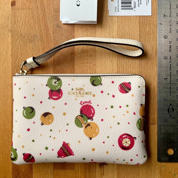 Coach Wristlet Holiday Print - Picture 2 of 7